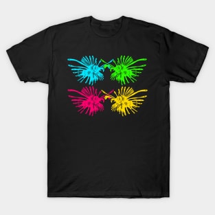 Lionfish (Pterois) rainbow T-Shirt